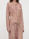 Mutedance 25 Autumn/Winter Button Drawstring Shirt Top Series Handmade Classic MD-MD25FW36-rose (MD25FW35)